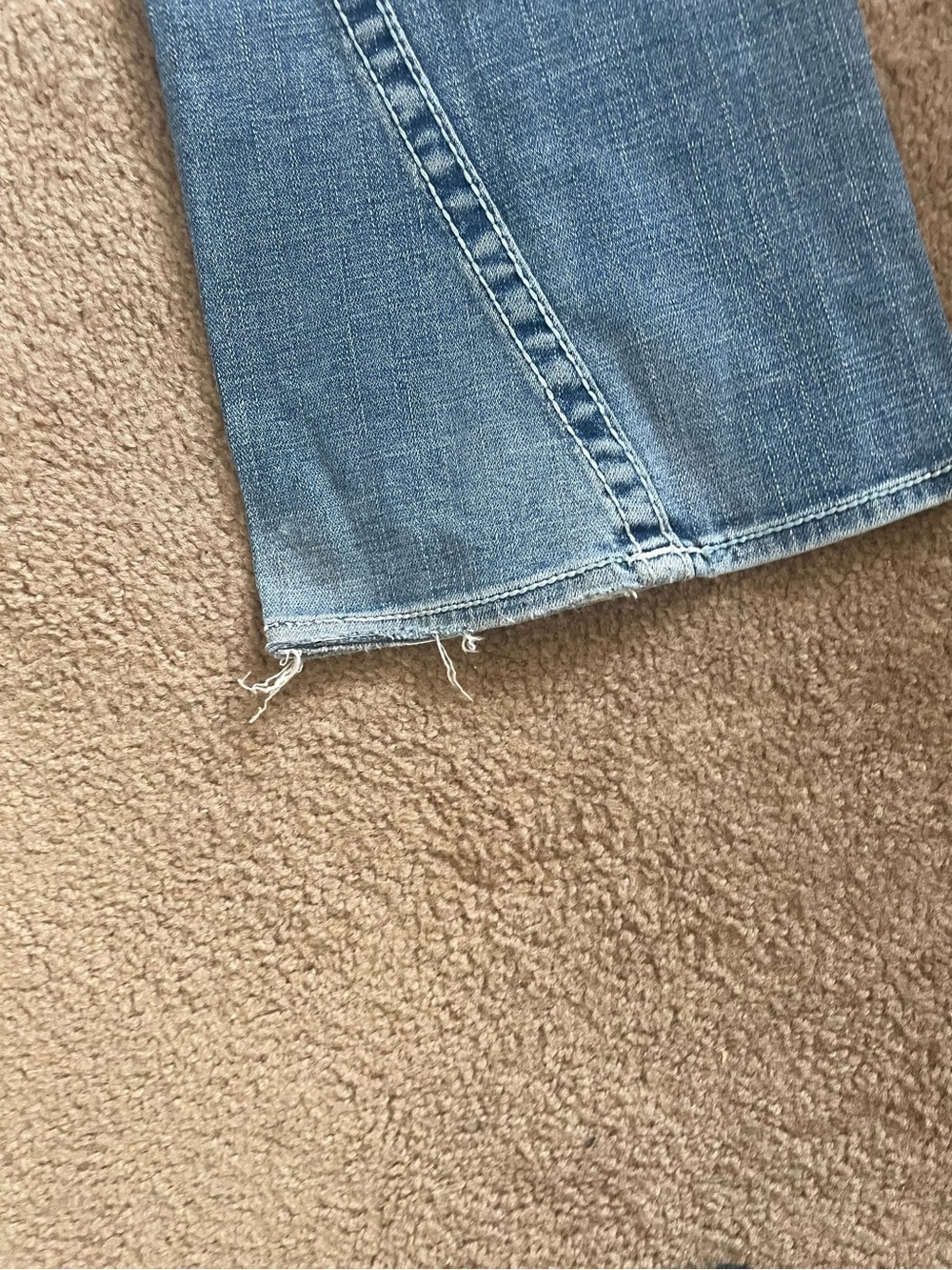 True Religion Women's Light Blue Flare Jeans - Picture 5 of 6
